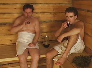 Russian Orgy In Sauna