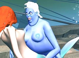 Mermaid's Lesbian Adventure - 3DToonTube