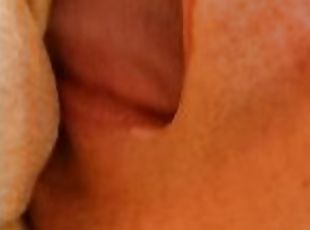 Closeup clit licking