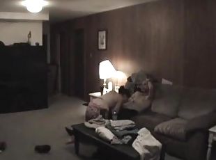 Big Tit MILF Fucks In A Dark Room Away From Her Boyfriend