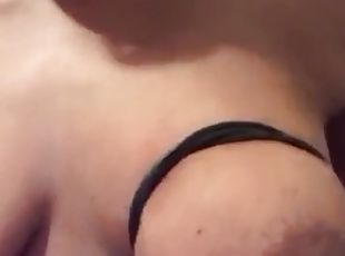 Just tying up my tits to see how it feels