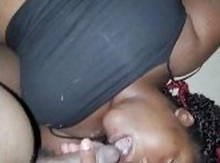 She loved to get fucked by her daddy and swallow cum