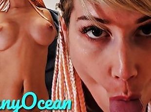 Big Boobed Blonde with Dreadlocks took me for a Morning Ride POV