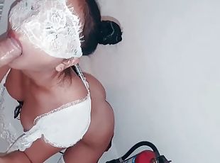 Tiny hide and seek anal maid cant get enough of cock
