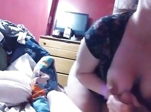 Turning my lesbian stepdaughter straight with my big cock