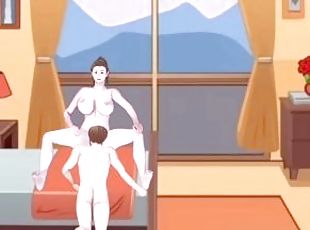 Hentai anime step mom beautiful romantic sex with stepson