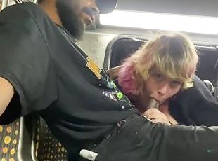 Sneaky Blowjob on the Back of the Bus ??????