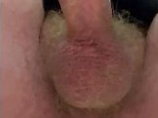 Grower not shower gives a cock show and ass shows all at once with big cum shot