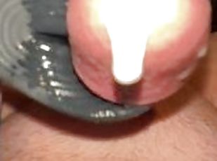 Close up Cumshot Where I Almost Hit the Camera! Huge Load!